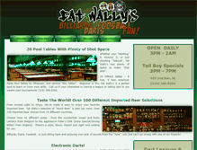 Tablet Screenshot of fatwallys.com